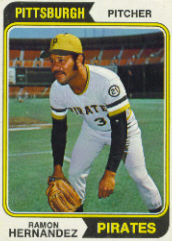1974 Topps Baseball Cards      222     Ramon Hernandez